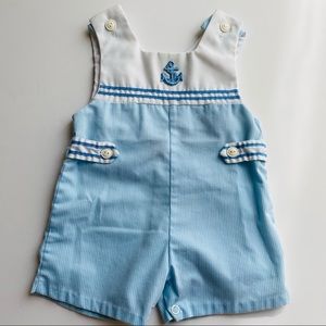 Vintage Boys One Piece Nautical 18 M